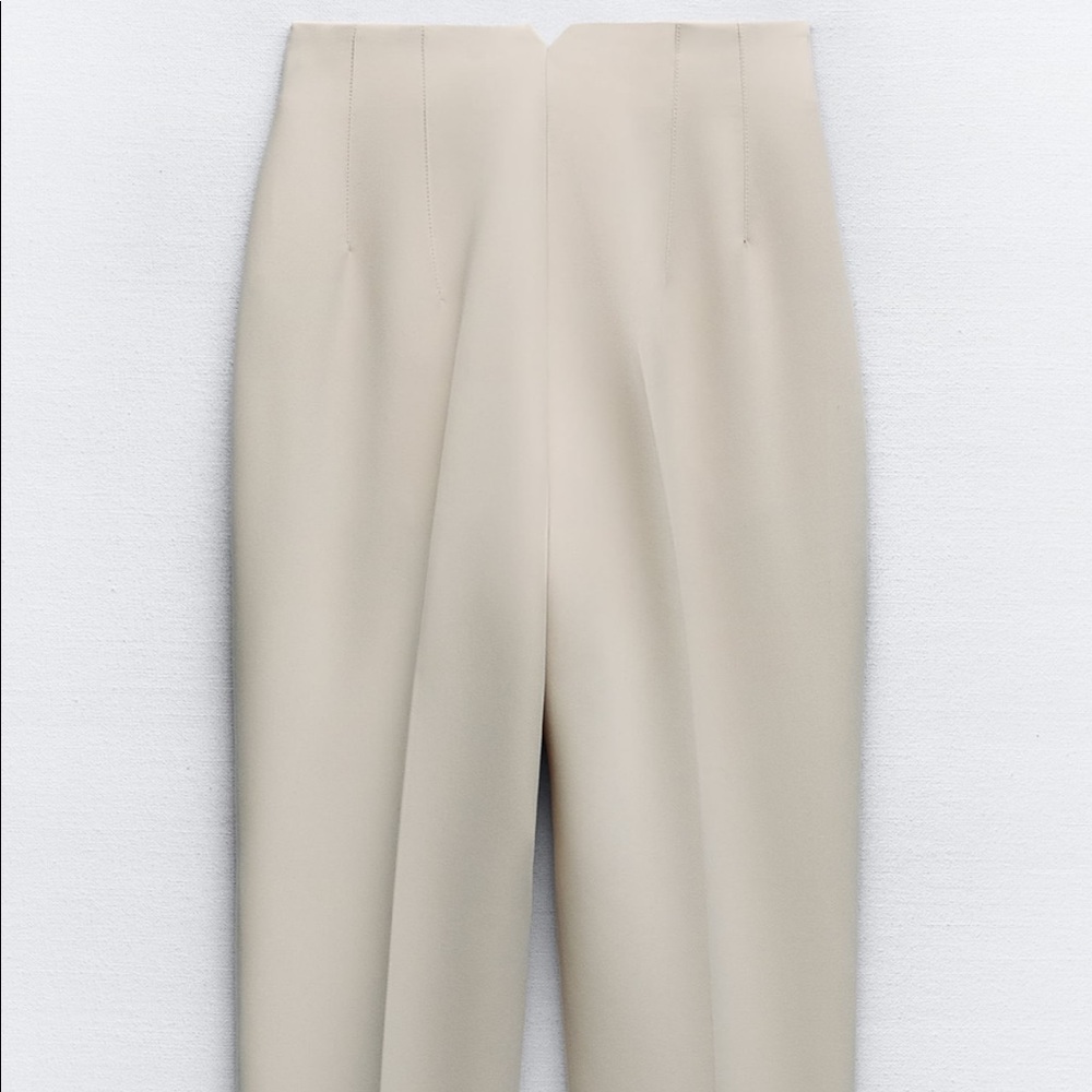 Zara US small high waisted pants NEW with tags